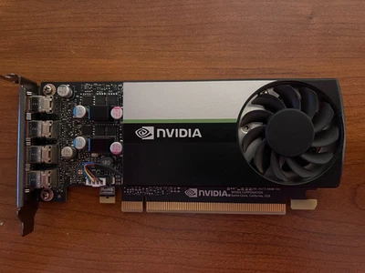 NVIDIA Quadro T1000 Graphics Card | 4GB GDDR6 RAM, Low Profile - Image 1 of 2