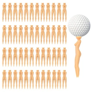 50PCS 3 Inch Plastic Golf Tees Lady Woman for 50 Pcs - Picture 1 of 5