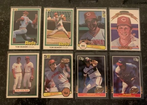 TOM SEAVER CARD LOT (ALL DONRUSS).................8 DIFFERENT - Picture 1 of 2