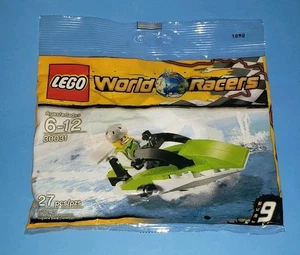 LEGO World Racers 30031 Powerboat Minifig Speedboat Race Building Jet Ski Racing - Picture 1 of 3