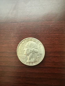 1964   Washington Silver Quarter Dollar 90% Silver - Picture 1 of 2