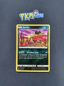 JCC Pokémon Sandile Unbroken Bonds 114/214 Holograma Inverso LP. - Imagen 1 de 3