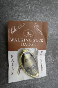 Dover Walking Stick Mount Badge Stocknagel - Picture 1 of 2