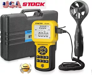 Split Handanemometer Windgeschwindigkeitstester CFM/CMM14-140°F Anemometer Windmeter - Bild 1 von 10