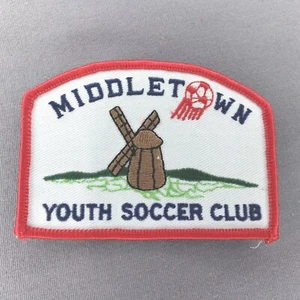 Middletown Youth Soccer Club Windmill 3.5" x 2.5" Patch - Picture 1 of 2