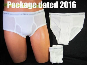 Hanes Boys Classic white briefs, 3 Pair LG (14-16) 2016, tagless - Picture 1 of 8