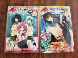 To Love Ru Darkness - Saki Hasemi & Kentaro Yabuki - English Manga Lot Vol 3 & 8 - Picture 1 of 6