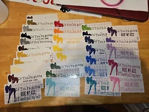 Pull My Hair vinyl sticker decal for car/ Jeep window! Your Choice Of Color! - Picture 1 of 2