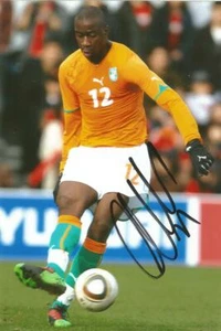 IVORY COAST, WEST BROM & BOLTON: ABDOULAYE MEITE SIGNED 6x4 ACTION PHOTO+COA - Picture 1 of 1