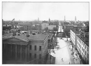GEORGIA, USA. Ein Blick auf die Savanne, GA 1907 altes antikes Vintage Druckbild - Bild 1 von 1