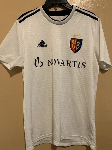 Adidas FC Basel 1893 Away Football Soccer Jersey size Medium Climalite 125 Joor Cover