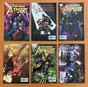 New Avengers #1 to 62 near complete (Marvel 2005) 60 comics. KEY 1st Illuminati - Picture 1 of 11