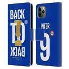 OFFICIAL INTER MILAN 2023 CHAMPIONS LEATHER BOOK CASE FOR APPLE iPHONE PHONES