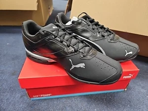 Puma Men's Puma UK 12 Tazon 6 FM Cross Trainer Shoe Running Black/Silver   - Picture 1 of 1