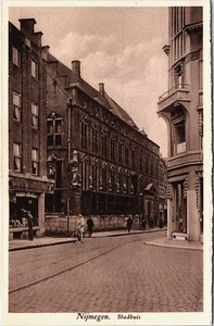 Netherlands Nijmegen Stadhuis Vintage Postcard B180 - Picture 1 of 2
