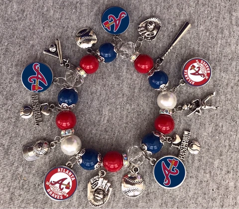 Atlanta Braves Charm Bracelet Cover