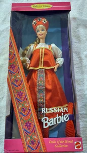 Russische Barbie-Puppen der Welt Sammlung. Neu im Karton - Bild 1 von 8