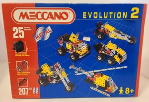Mecanno Evolution 2 Motorized Metal Construction System, 207 Parts NEW - Picture 1 of 17