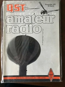 QST amateur radio magazine November 1971  - Picture 1 of 1