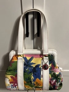 The Sak Pink Label Tropical Village Shoulder Bag Wide Mouth - Picture 1 of 7