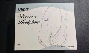 Uliptz Cuffie Bluetooth Wireless, Riproduzione 65H, V 5.3 Standard, Nero - Foto 1 di 4
