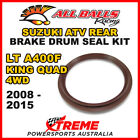 30-15801 For Suzuki Atv Lta 400F 4Wd King Quad 2008-2015 Rear Brake Drum Seal Ki