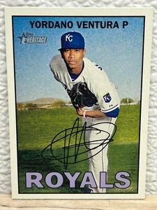2016 Topps MLB Kansas City Royals Yordano Ventura Baseball Card # 337 - Picture 1 of 3