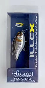 Illex Cherry 44 HL Silver & Black (Selten!) 44mm 6,2g Jackall Bros. UL Crankbait - Bild 1 von 1