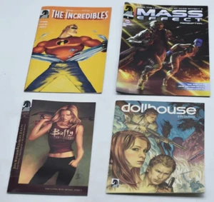 DARK HORSE ASHCAN LOT (4) Dollhouse, Buffy, The Incredibles, Mass Effect RARE - Picture 1 of 6