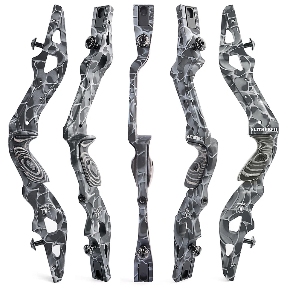 17''19''21'' Archery ILF Aluminum Recurve Bow Riser Takedown Target Hunt TOPOINT - Image 1 of 4