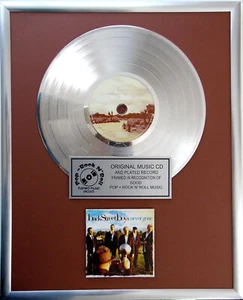 Back Street Boys -Never Gone original CD/Cover +12" gerahmt goldene Schallplatte - Bild 1 von 10