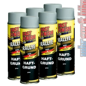 Imprimación Presto gris 6x 500 ml protección contra la oxidación base adhesiva pintura en aerosol - Imagen 1 de 2