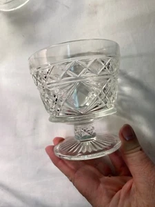 Set6 Vtg 50’s Hazel Atlas Dessert Sherbert Cups 4”h G59 - Picture 1 of 20