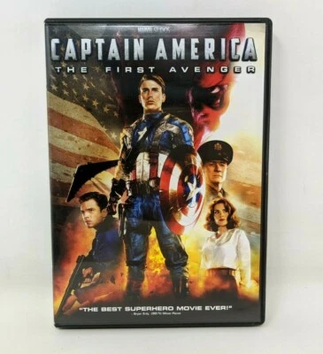 Captain America the First Avenger (DVD, 2011, Widescreen) Chris Evans FP20 - Image 1 of 2
