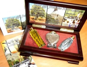 Regalo de LA TIERRA SANTA Agua Aceite de Oliva Suelo JESÚS PASTERIA Conjunto de Bautismo Cristiano - Imagen 1 de 1