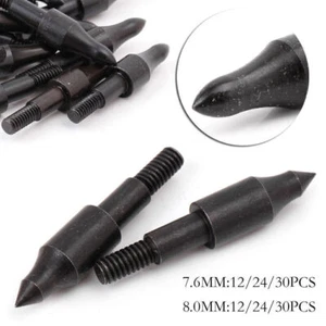 12/24/30pcs Archery Practice Broadheads Arrow head Target Points Tips po - Picture 1 of 13