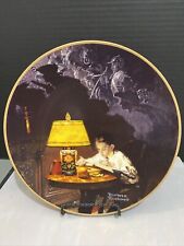 Norman Rockwell Collector China Plate Paths of Glory 1991- 8.5" Euc