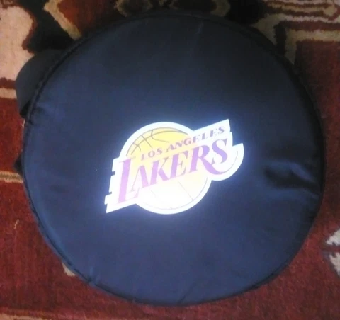 LA Lakers Cooler Picnic Time  seat bongo beer cooler 12 quart   Los Angeles Cover