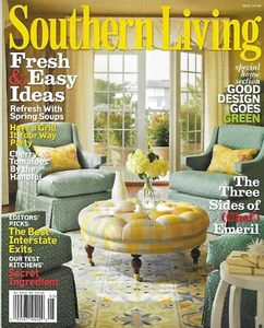 Southern Living Magazine Easy Ideas Green Designs Best Interstate Exits 2008 . - Picture 1 of 7