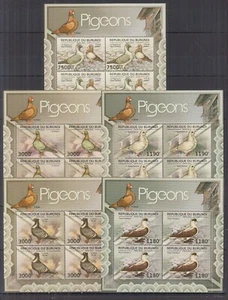 ST1325P4. Burundi - MNH - Birds - Pigeons - Picture 1 of 1
