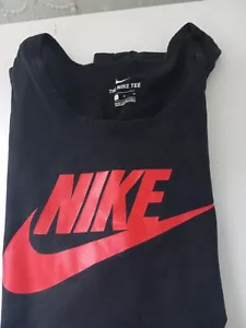 Camiseta Nike negra grande usada para hombre en buen estado - Imagen 1 de 8