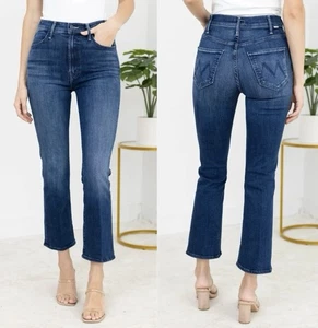 Mother Jeans Women 30 The Hustler Ankle Heirloom Dark Wash Minimalist Stretch - Picture 1 of 9