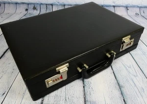 Maletín Equator Rome PVC Adjunto Negro 44x31x10cm Combo Bloqueo - Nuevo Stock Antiguo - Imagen 1 de 9