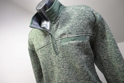 Chaqueta polar Eddie Bauer verde 1/4 cuello rendimiento para hombre talla 2XL XXL Foto 1 de 4