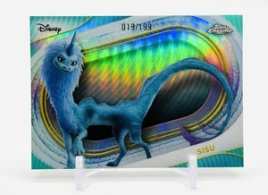 SISU /199 - SP TRUE AQUA REFRACTOR #193 - 2025 Topps Chrome DISNEY Raya - Picture 1 of 2