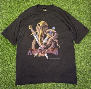 Camiseta Harley Davidson American Biker Snake Untamed Emblema 3D De Colección Mediana - Imagen 1 de 5