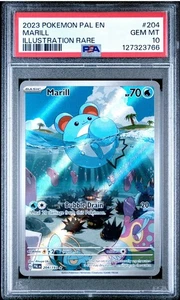 PSA 10 Marill Illustration Rare Full Art Paldea Evolved 2004/193 - Bild 1 von 2