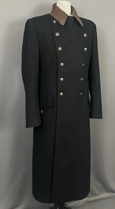 HUGO BOSS MAAS COAT - Black Wool Blend - Men's Size IT 48 - 38" Chest - Medium M - Picture 1 of 20