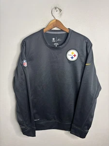 Pittsburgh Steelers Sweatshirt Mens Small NFL Football Pullover Therma Fit Nike - Picture 1 of 6