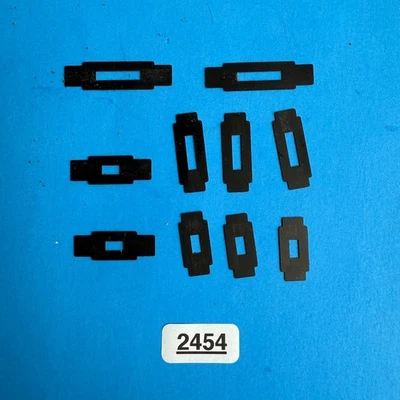 Teclado de colección CASIO MT-100 pieza OEM: tiras de cubierta antipolvo deslizante fader [10 piezas] Foto 1 de 4